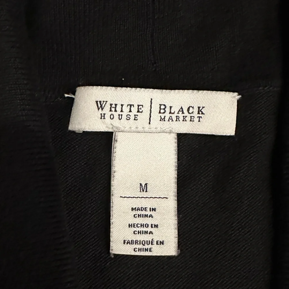 White House Black Market medium black cardigan - Picture 6 of 6